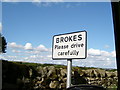 Brokes Hamlet Sign