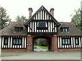 Gatehouse to Abbey Oaks, Sproughton, Suffolk