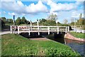 Crossways Swing Bridge at Huntworth