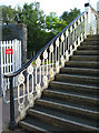 Wrought ironwork, Nantwich station