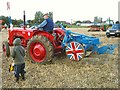 Patriotic ploughman