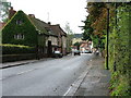 The A40 through West Wycombe Village