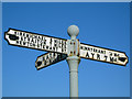 NS3312 : Fingerpost by Mary and Angus Hogg