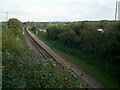 Looking East from the Offenham Road bridge.