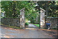 Gateway to Candacraig House.