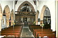 SE5318 : Womersley, Church of St Martin, Interior by Gordon Kneale Brooke