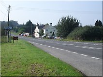 ST9713 : Junction at Cashmoor facing south-west by Toby
