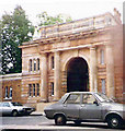 Classic entrance arch to Brompton Cemetery