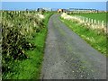 Driveway to Hilltop Cottage, Corseclays