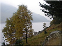NN6081 : Loch Ericht by John Lucas