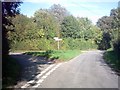 TM2971 : Dennington Road, Laxfield by Geographer
