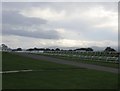 Carlisle racecourse, finishing straight