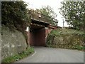 Railway bridge over North Hall Road