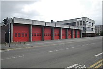 SJ8847 : Hanley fire station by Kevin Hale