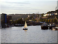 Sailing Boat on the Floating Harbour