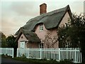 Thatched cottage on the A.1141