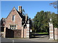 Gatehouse at south entrance to Edmondsham House