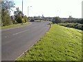 Approaching Ely along B1411 from Little Downham