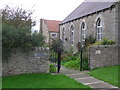 NZ1131 : Millennium Yew Community Garden : Hamsterley by Hugh Mortimer