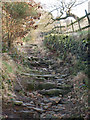 Stake Lane above Mytholmroyd