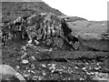 V7549 : Contorted rocks on Hungry Hill by Richard Webb