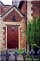 The Old Police House - Old Harlow - detail of door