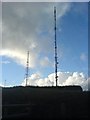 Carmel transmitter masts