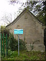 Pumping station adjacent to Cock Beck