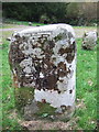 SN0134 : Pillar stone, Llanychllwydog Church by Natasha Ceridwen de Chroustchoff