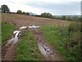 Farmland to the south-east of Rowlestone