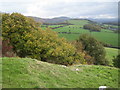 View from the limestone hill above Graig