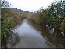 SO3011 : Afon Wysg/ River Usk by Jennifer Luther Thomas