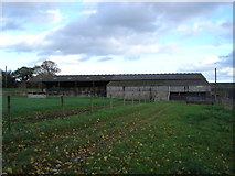 ST9918 : Farm buildings on Upwood Farm by Toby