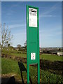 Bus stop in Nercwys