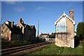 Stow Park level crossing