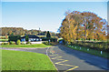 The road to Damerham from Cranborne Dorset