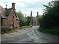 Goodrich village from the Croose