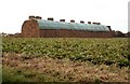 A giant haystack at Whitehouse Farm