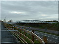 TM2835 : New footbridge over the A14 by Keith Evans