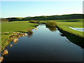 NS8938 : Douglas Water Downstream of Douglasmouth Bridge by Iain Thompson