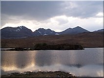 NH1082 : Dundonnell Forest Loch Coire Choaorachain by Roddy Smith