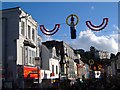 Christmas decorations in Union Street, Torquay