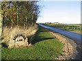 Access road to Berrington Law Farm