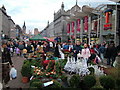 Continental Market in Union Street, Aberdeen.