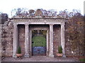 Entrance to Gardens at Guthrie Castle