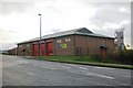 NZ4141 : Peterlee fire station by Kevin Hale