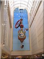 Clock in the Regent Arcade