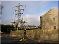 Pylon, Cowrakes Road, Lindley