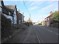 Main Street changes to West End at Smithy Lane