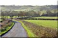 The lane from Steepness Hill towards Nether Worton